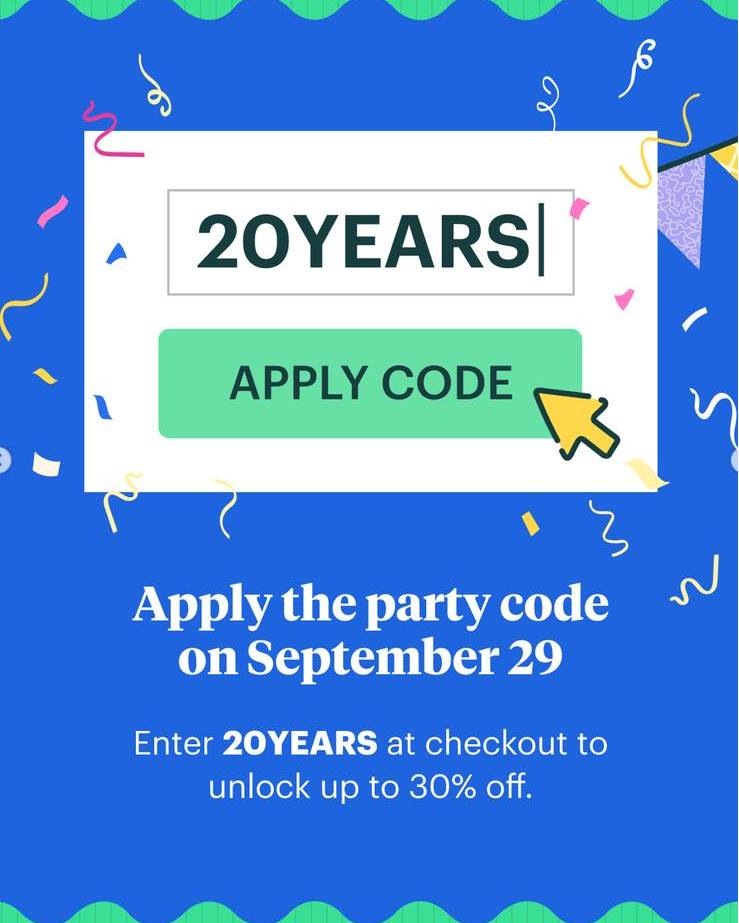 Teachers Pay Teachers has been around for 20 years...and you can enter code 20YEARS at checkout to get 30% off! 

If you ever cruise the TpT sales, you'll know that the usual discount is 25%!

This would be a great time to check out my 5 star rated Imaginary Island curriculum!

___________________________________
#homeschool #montessori #diymontessori
#homeschoolmontessori #montessoriathome
#montessorihomeschooler #homeschooler #unitstudies
#homeschoolunitstudies #unitstudy
#montessorihomeschool
#montessorihomeschooling
#geography #imaginaryisland #montessorigeography
#contentbasedlearning #geographyunitstudy
#projectbasedlearning #multiagelearning
#maps #fundamentalhumanneeds
